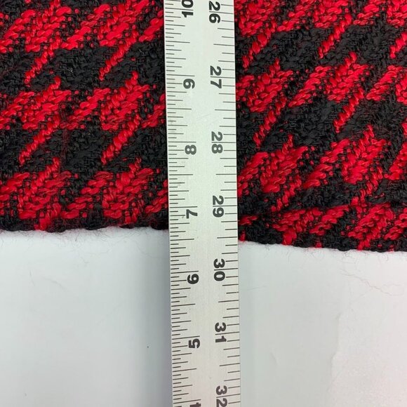 Zara Basics Women's‎ Houndstooth Wool Blend Double-Breasted Blazer Jacket Size L - Picture 12 of 12